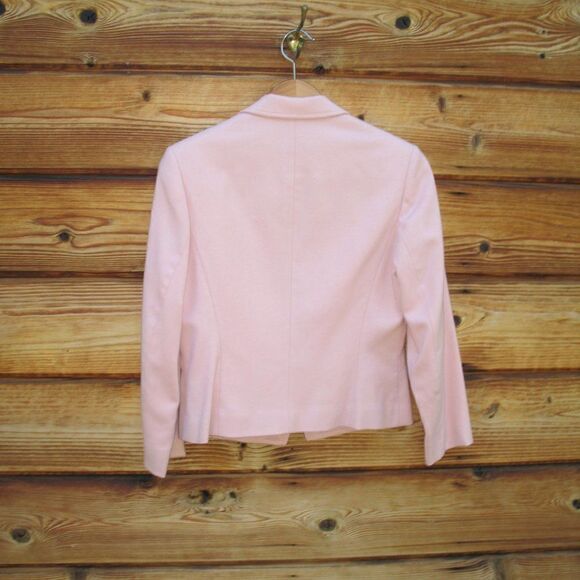 Vintage 80's Pendleton Pale Pink Blazer - Picture 4 of 6